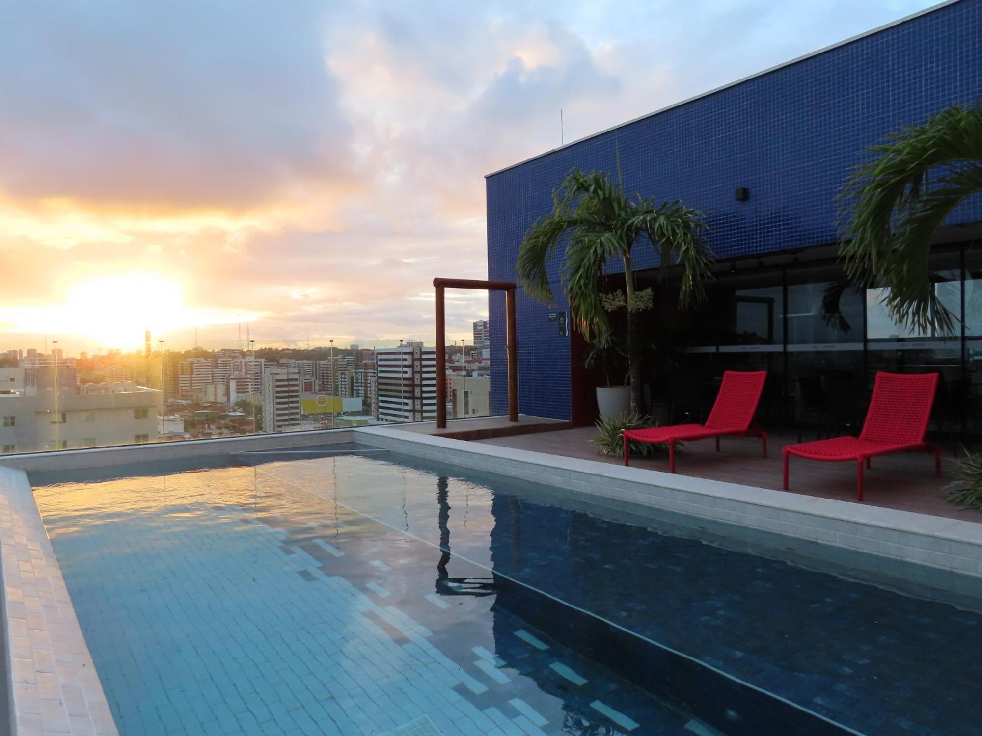 Elegante Quarto E Sala Sky Concept 418 Novissimo Maceió Esterno foto